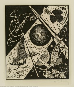 Kleine Welten Vi — Wassily Wassilyevich Kandinsky, Geometric Abstraction