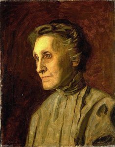 Portrait Of Mrs. Helen Mac Knight (portrait Of A Mother) — Thomas Eakins, Realism