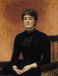 Portrait Of Jelizaveta Zvantseva — Ilya Yefimovich Repin, Contemporary Realism