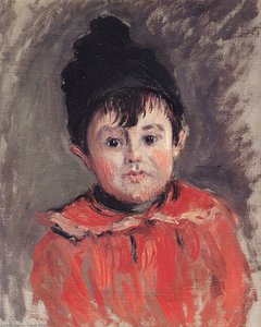 Portrait Of Michael With Hat And Pom Pom — Claude Monet