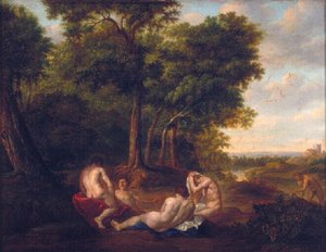 Après Le Bain Baigneurs — Jan Van Huysum