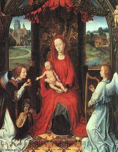 Enthroned — Memling, Hans