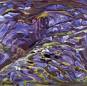 Karelian Landscape. Tulola Rocks. — Nicholas Roerich