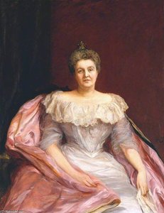 Portrait Of Lady Tate — Sir Hubert Von Herkomer