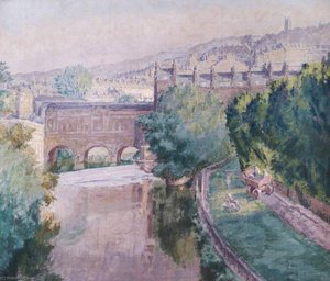 Pulteney Bridge, Bath — Thérèse Lessore