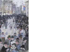 Paris Street Scene — Leon Shulman Gaspard