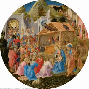 The Adoration Of The Magi — Fra Angelico, Renaissance Early