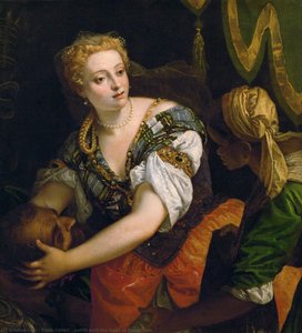 Judith With The Head Of Holofernes — Paolo Caliari, Italian Mannerism