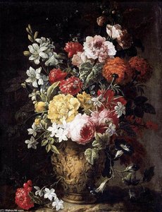Flower Piece — Gaspar Pieter The Younger Verbruggen, Baroque