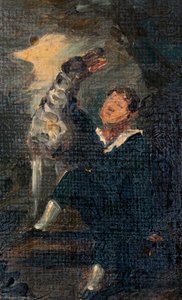 Album Copies Of Old Masters And Other Paintings (no.83, P.33) — Sir William Nicholson, Romantic Realism