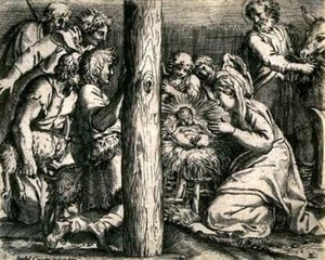 The Adoration Of The Shepherds — Annibale Carracci