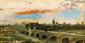 Valencia. Puente Del Real — Ignacio Pinazo Camarlench