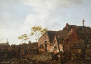 Woman At A Village Well — Emanuel Murant