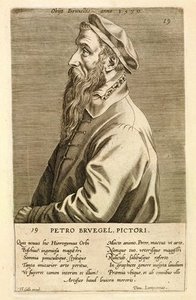 Portrait Of Pieter Brueghel The Elder - — Theodor Galle