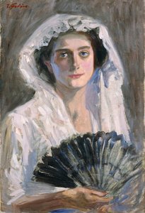 Black Fan — Fujishima Takeji