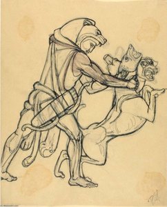 Hercules And Cerberus — Paul Manship