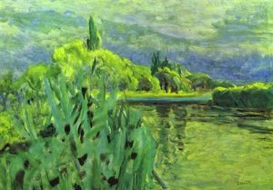 The Seine — Pierre Bonnard