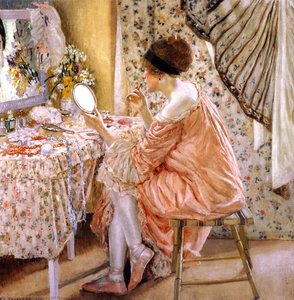 before her appearance (la toilette) -