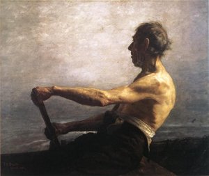 The Boatman — Theodore Clement Steele