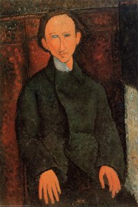 Portrait Of Pinchus Kremenge — Amedeo Clemente Modigliani