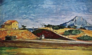 The Railway Cutting — Paul Cézanne
