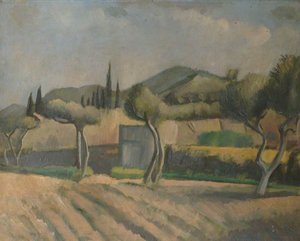 Italian Landscape — Bernard Meninsky