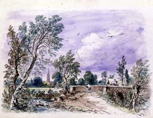 Milford Bridge — John Constable