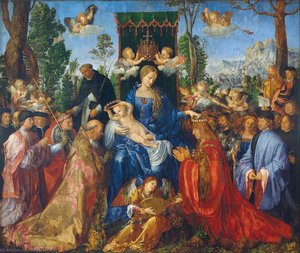 Feast Of The Rose Garlands — Albrecht Dürer
