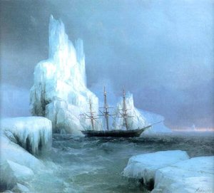 Icebergs — Ivan Konstantinovich Aivazovsky