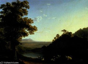 Roman Landscape — Jacob Philippe Hackert
