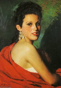 Cabeza De Mujer — Manuel Benedito Vives