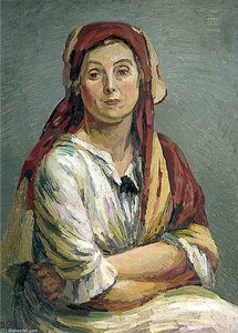 Helen Anrep In Turkish Costume — Duncan Grant