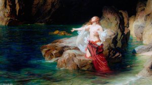 Ariadne Deserted By Theseus — Herbert James Draper