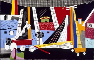 Red Cart — Stuart Davis