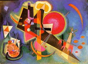 In The Blue, Kunstsammlung Nordrh — Wassily Wassilyevich Kandinsky, Constructivism