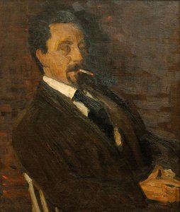 Vīrietis Ar Papirosu (b. Borherts) — Janis Rozentāls