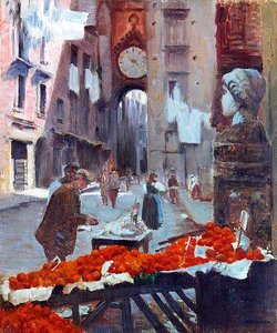 A Capo'e Napule À Naples (titre Inscrit) — Joseph-félix Bouchor