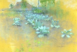 Tobacco Patch — John Henry Twachtman, Tonalism