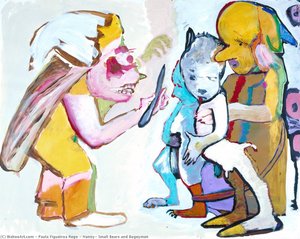 Nanny, Small Bears And Bogeyman — Paula Figueiroa Rego