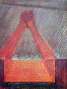 Deluge (iv) — Mikalojus Konstantinas Čiurlionis