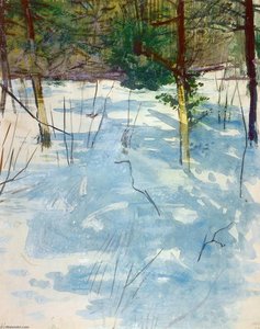 Winter, Monadnock — Abbott Handerson Thayer