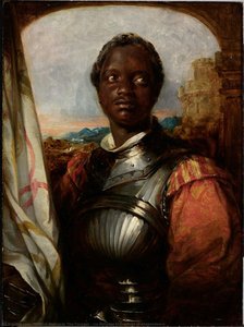 Ira Aldridge In The Role Of Shakespeare — William Mulready The Younger