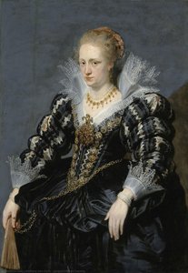 Jacqueline Van Caestre — Sir Anthony Van Dyck, Baroque Portraiture