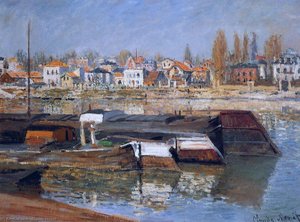 Seine At Asnieres — Claude Monet
