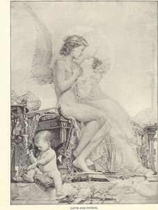 Cupid And Psyche (1892) — Paul-jacques-aimé Baudry