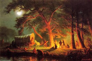 Oregon Trail — Albert Bierstadt