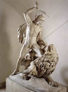 Bellerophon Fighting The Chimaera — Johann Nepomuk Schaller