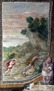 Apollo Killing The Cyclops — Domenichino (domenico Zampieri)