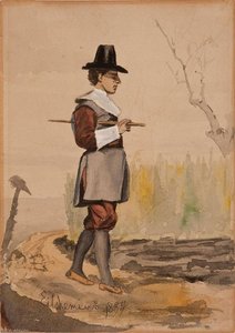 Puritan Type — Louis Michel Eilshemius
