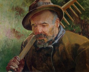 Returning From The Fields — Jacek Malczewski